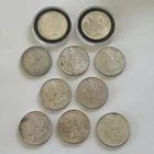 Morgan & Peace Silver Dollar Lot of 10 🇺🇸