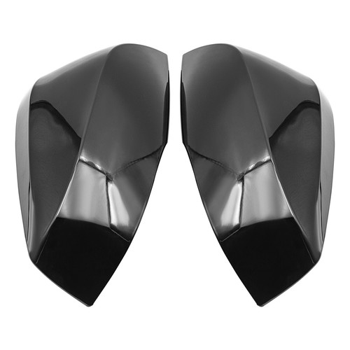 Gloss Black Exterior Side Wing Mirror Cover Cap Casing For 2019-2023 Toyota RAV4 - Picture 2 of 12