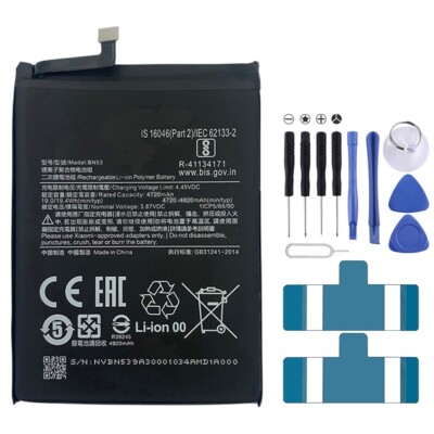 BN53 4820 mAh Li-Polymer Battery For Xiaomi Mi 10T Lite 5G / Redmi Note 9 Pro 5G