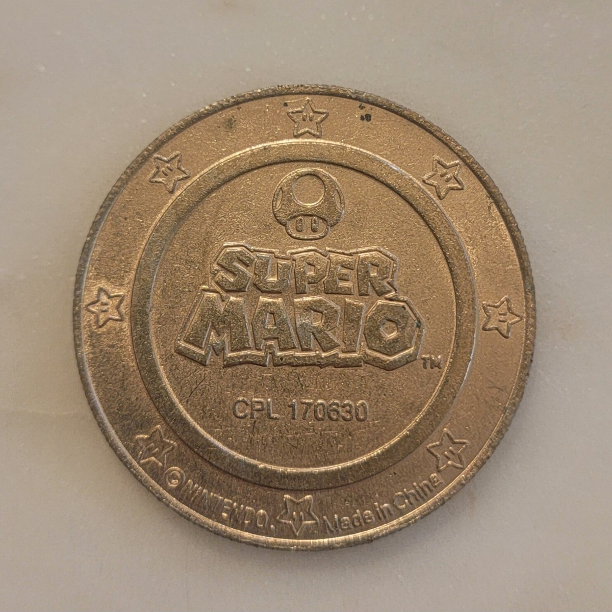 VTG Bowser Super Mario Nintendo Licensed Coin/Token VTG Bowser Super Mario Nintendo Licensed Coin/Token