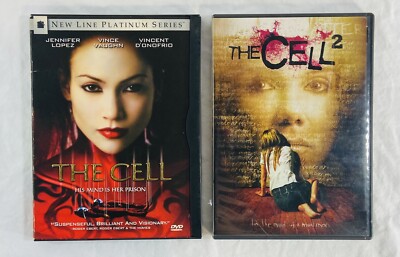 The Cell DVD Lot Jennifer Lopez The Cell & The Cell 2 Tessie Santiago