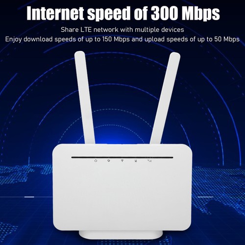 CP102 5M 4G LTE Mobile Wifi Hotspot With SIM Card Slot 300Mbps WiFi CPE NEW - Picture 21 of 33