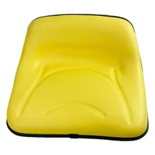 E-AM105927 Seat, Yellow 8-1/4" Low Back for John Deere 111H, 112L, 116, 116H,+++
