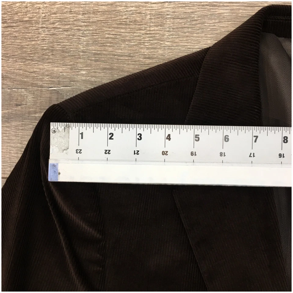 Blazer de pana para hombre CLUB ROOM abrigo deportivo chaqueta informal talla 44S traje clásico Foto 4 de 4