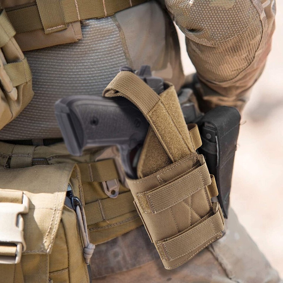 Borsa Tattica MOLLE Depring: Porta Caricatore Singolo Per Pistola 9mm, Coltello O Torcia