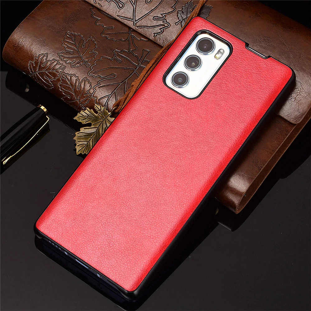 Phone Case Solid Color Back Cover Wear-resistant Retro Shell for LG Wing 5G