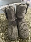 🔥SALE!-UGG Cardy #5649 Knit Boots Women’s Size 5  Grey Suede EUC! — photo 2