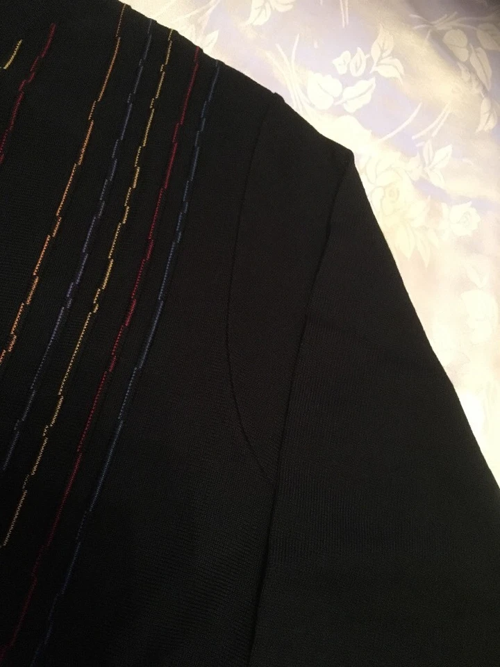 Montechiaro Wool Blend Crewneck Men's Sweater, Size M , L , XL, XXL . - Image 4 of 4