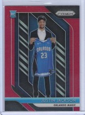 JUSTIN JACKSON 2018-19 PANINI PRIZM RED ROOKIE RC #D 228/299