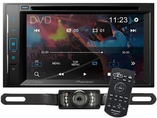 Pioneer AVH-240EX DVD Receiver  CXE5116 Remote  License Plate Style Backup Cam