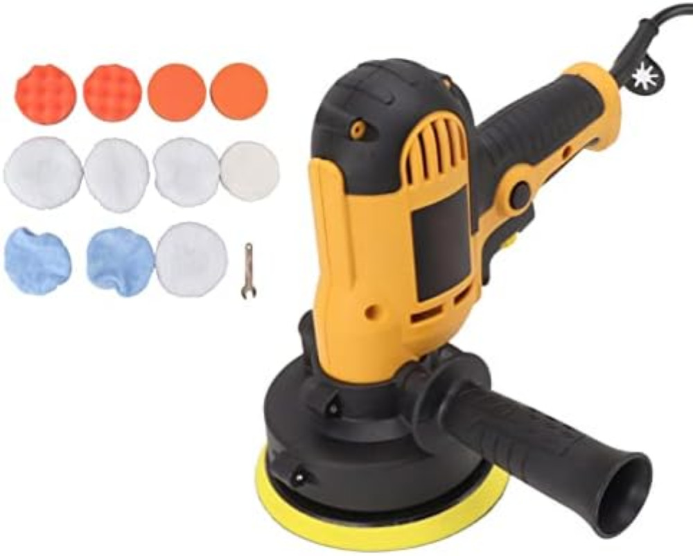 Lucidatrice Elettrica 1200W Ingranaggi Acciaio - Kit Carrozzeria PVC