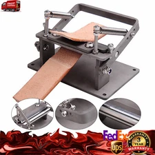 Manual Leather Peeling Machine Splitter Skiver Peeler Skiving Paring Tool!