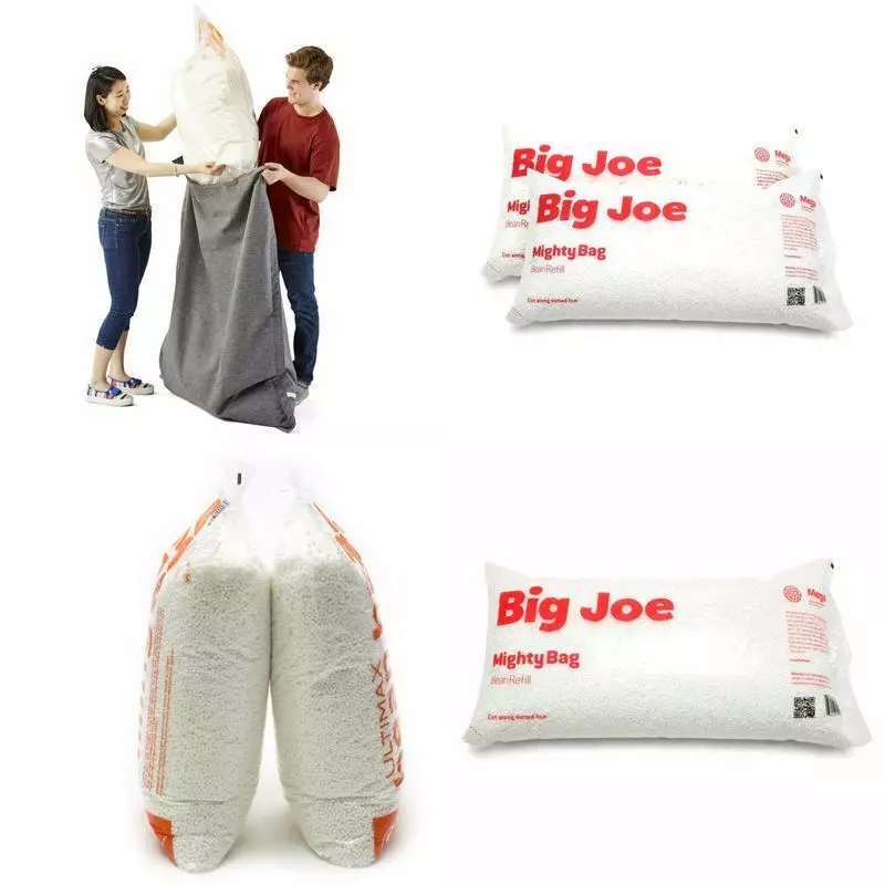 Qty = 1 Box of 2 Bags: Big Joe Mighty Bag Bean Refill