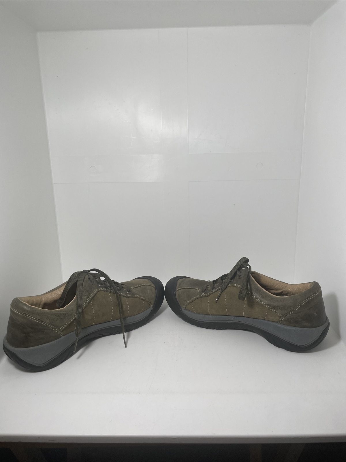 Scarpe da ginnastica Keen donna taglia 8 5 (39EU) pelle marrone escursionismo impermeabili