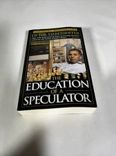 Education of a Speculator Paperback by Niederhoffer Victor