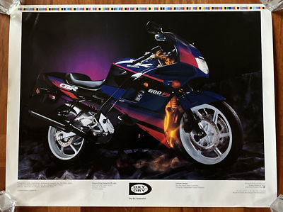 Honda CBR 600 F2 Supersport Poster Print Oxy Dry 19