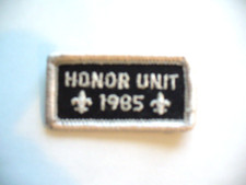Boy Scouts of America - "1985 Honor Unit" Patch - VINTAGE