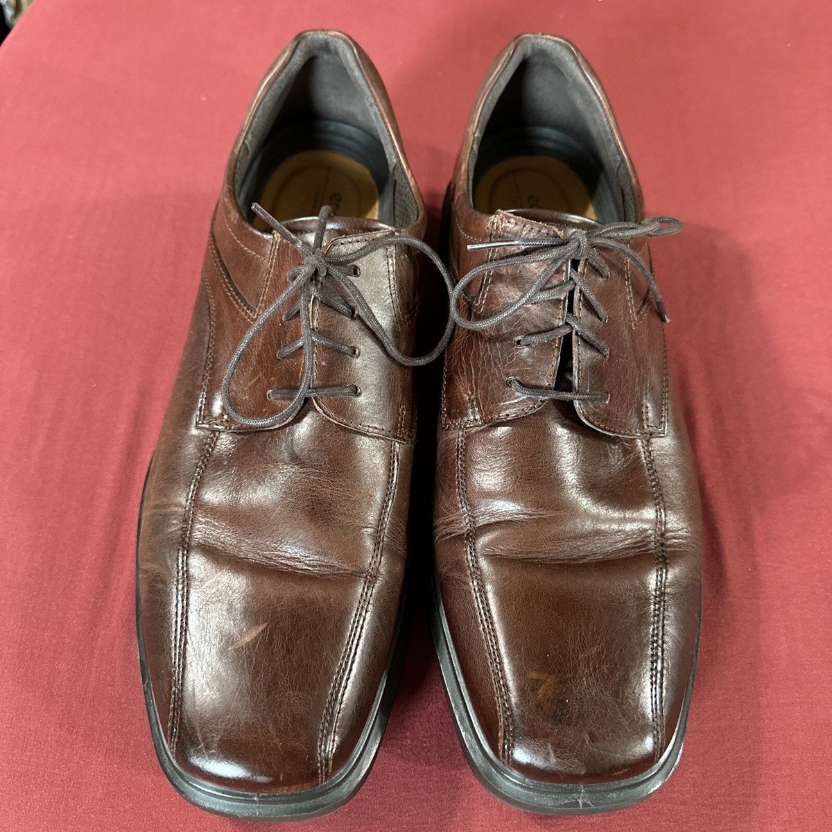 Ecco Helsinki 2 Leather Oxford Shoes Brown Dress Casual  display picture 1