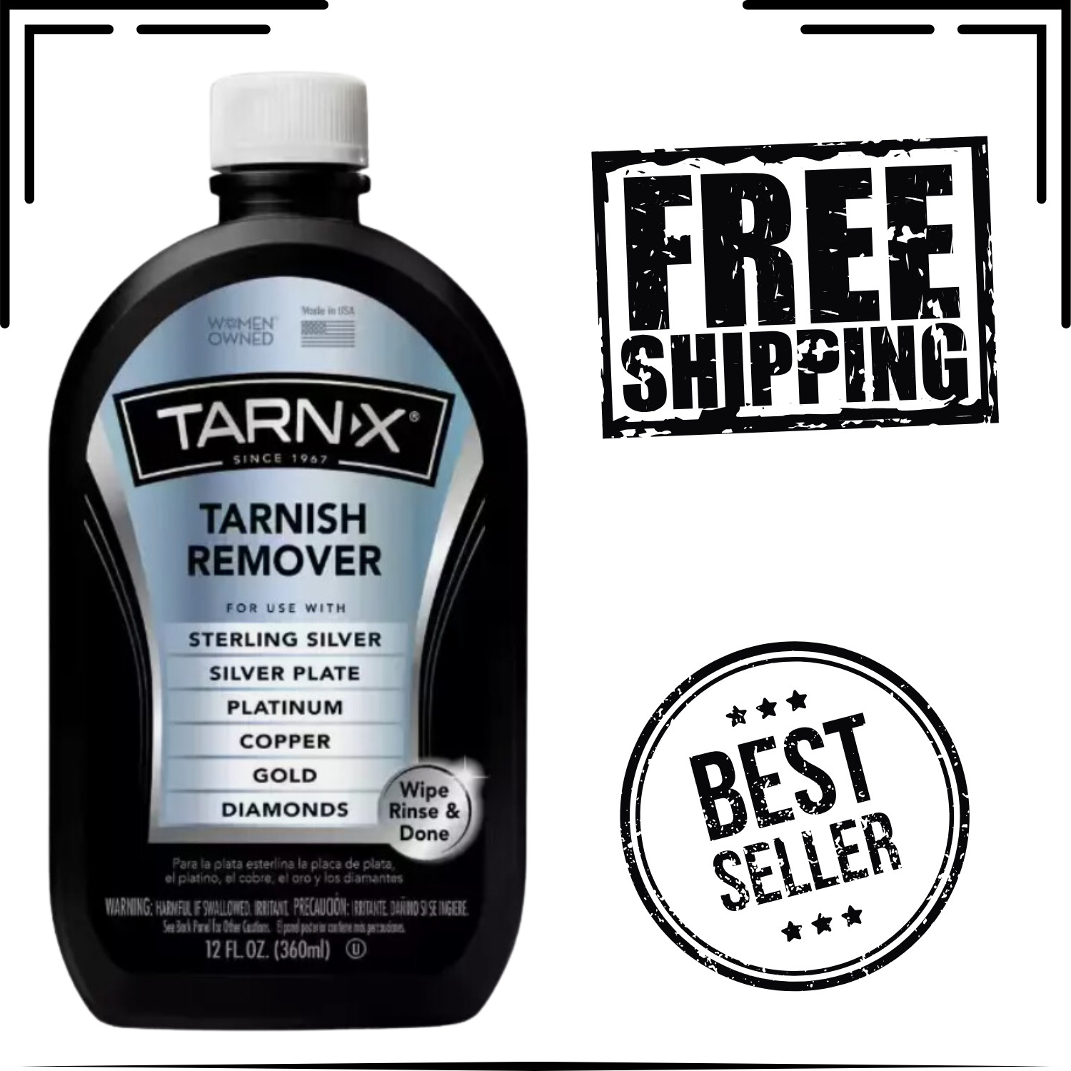 Sterling Silver Polish Tarn X Tarnish Remover Stores How To Use