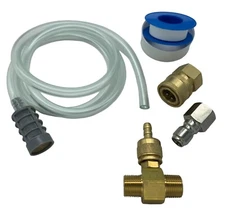 Pressure Washer Down Stream Adjustable In Line Injector Kit 2-3 GPM