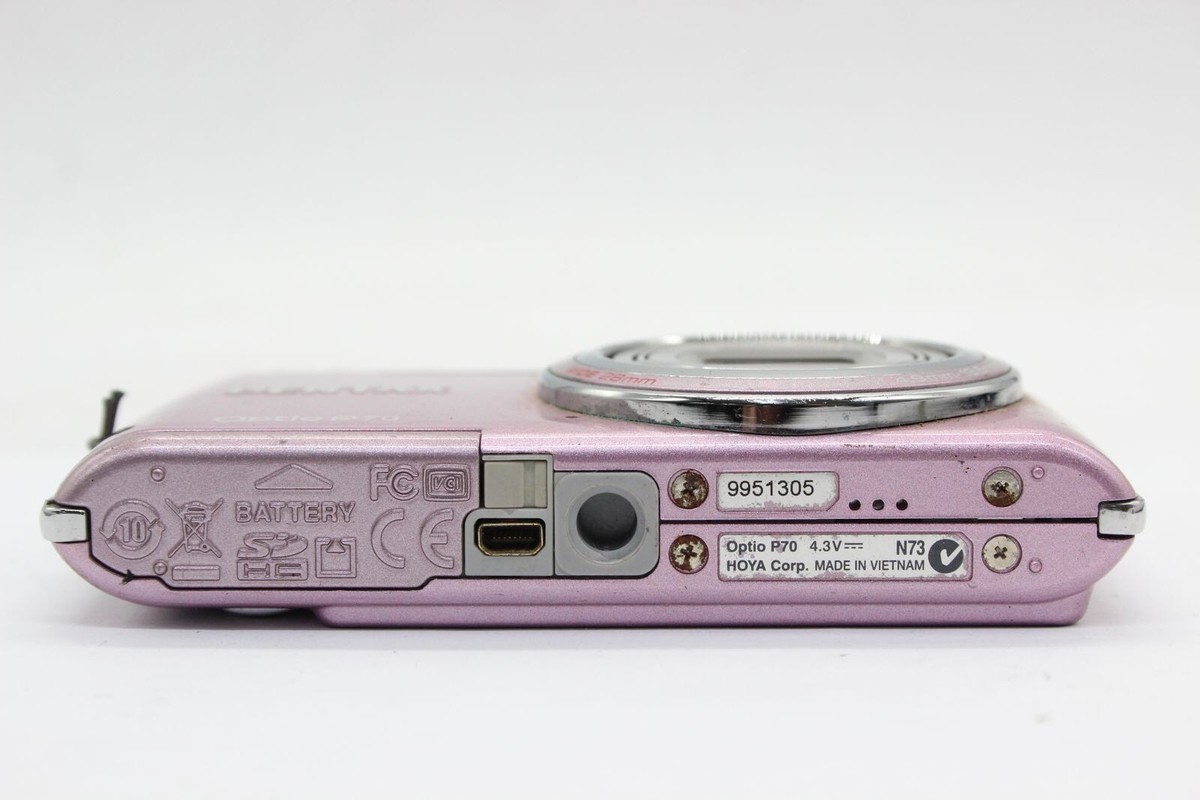 PENTAX Optio P70 コンデジ ペンタックス オプティオ ピンク 【公式通販】