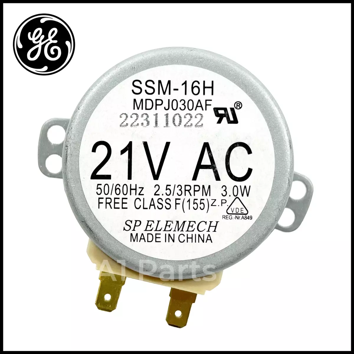 NEW GE ORIGINAL OEM Parts WB26X10038 Microwave Turntable Motor