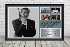 Sean Connery Signed Photo Poster James Bond 007 memorabilia 