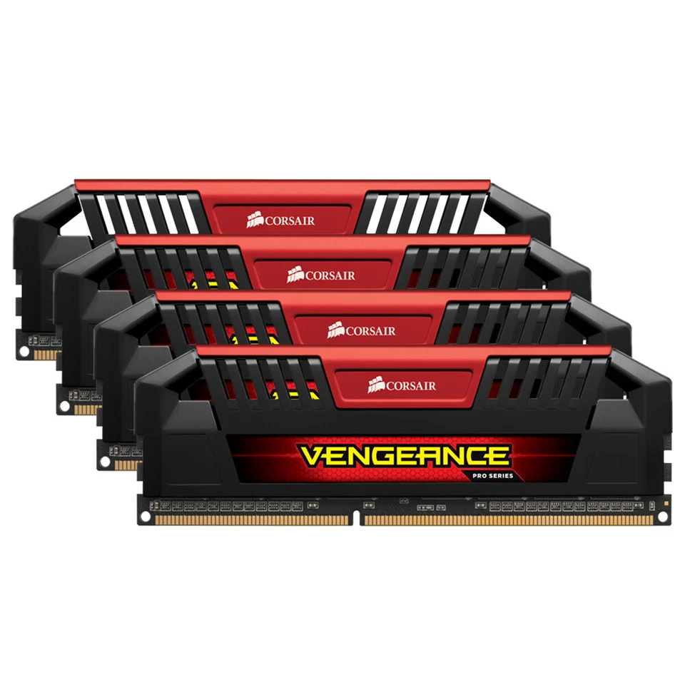 Corsair 32GB 16GB 8GB DDR3 OC 2133Mhz PC3-17000U Desktop Gaming Memory RAM LOT - Image 3 of 4