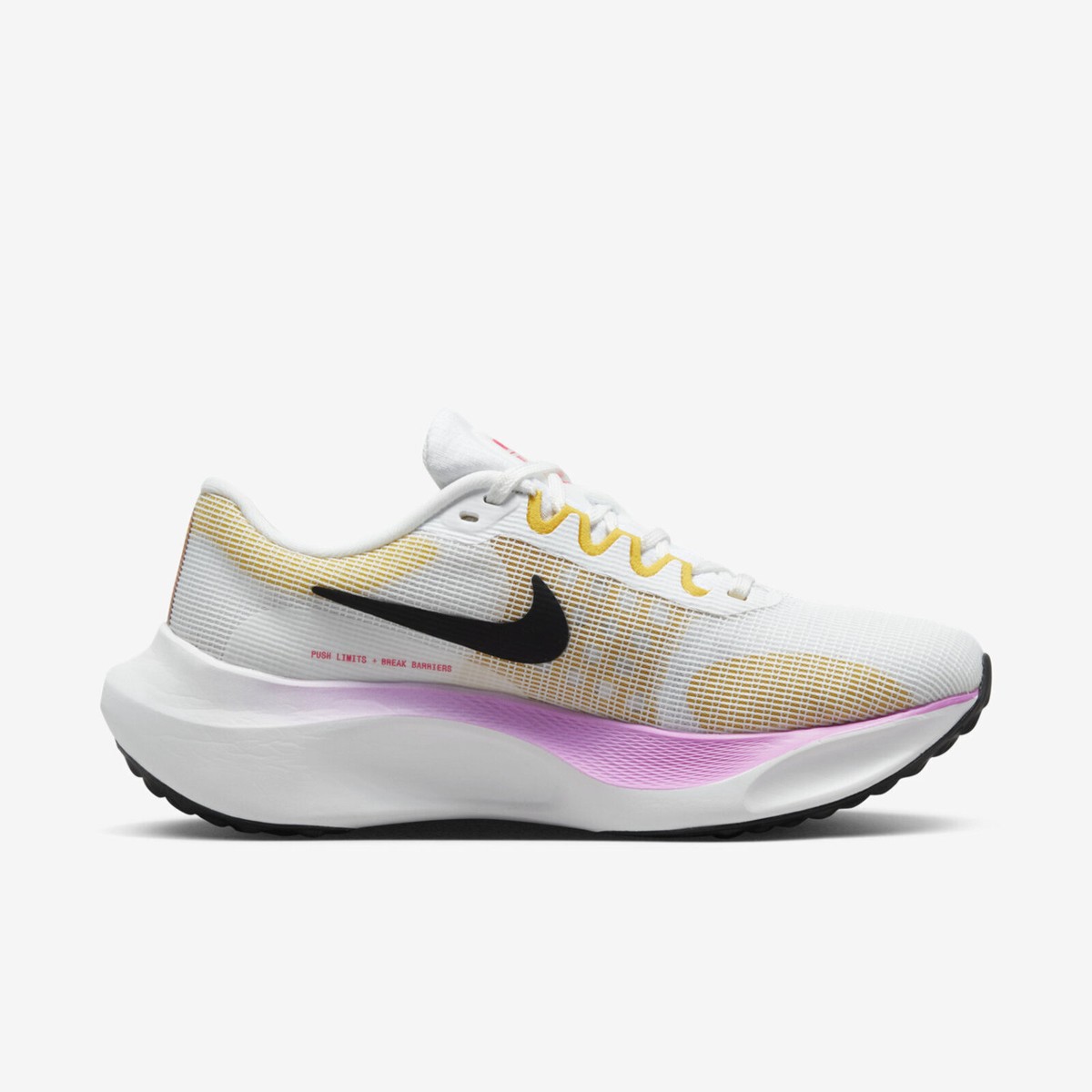 Nike WMNS Zoom Fly 5 [DM8974-100] Women Running Shoes White/Vivid