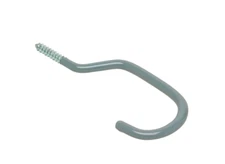 4PK Everbilt Screw-In Bicycle Hook Garage Ceiling/Wall Mount Vinyl Coated Steel