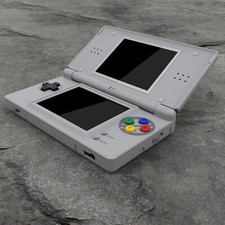 For NDSL Full Shell Screen Lens Buttons For Nintendo DS Lite SFC SNES Classic EU