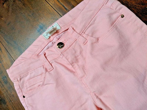 BTS Girls Outfit Sz 10 Epic Threads Floral Bell Top & Forever 21 Peach Jeans - Picture 5 of 6