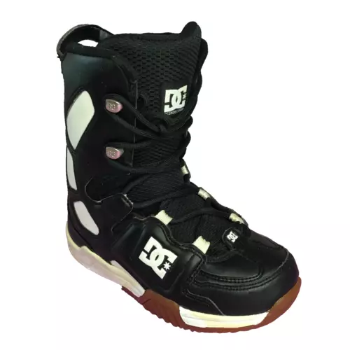 DC Scout Youth Kids Lacing Snowboard Snow Black Boots Size 5K