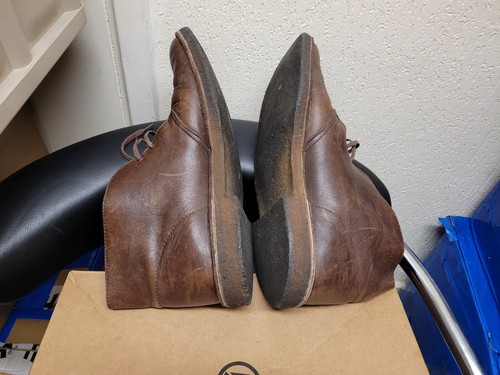 Clarks Originals Men's Cukka Boots In Brown Size UK 10 - Picture 7 of 13