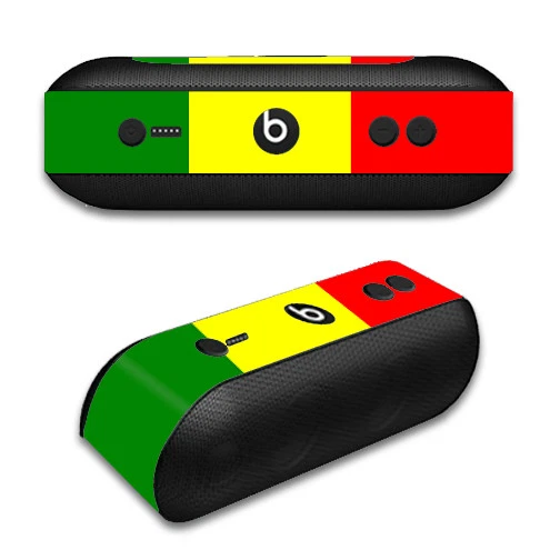 ITSASKIN1 Skin Decal for Beats by Dr. Dre Beats Pill Plus / Rasta Reggae Colors
