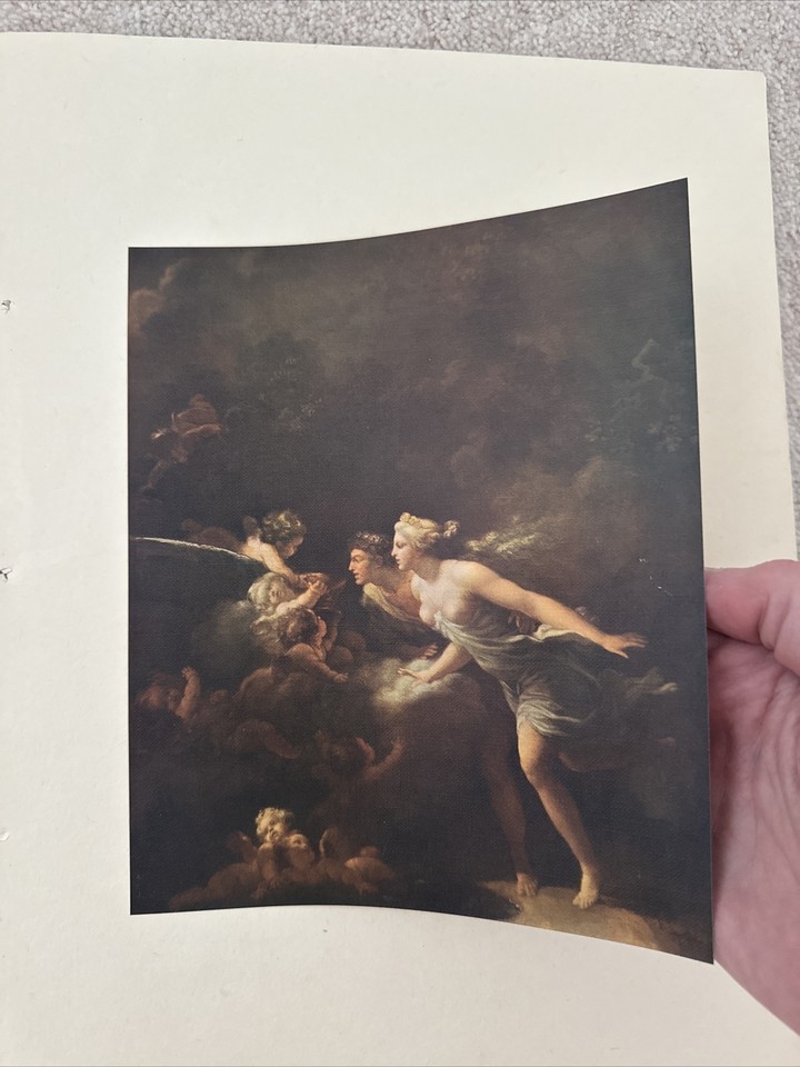 Antique 1912 Print Of ‘The Fountain Of Love‘ By Fragonard + Explanatory ...