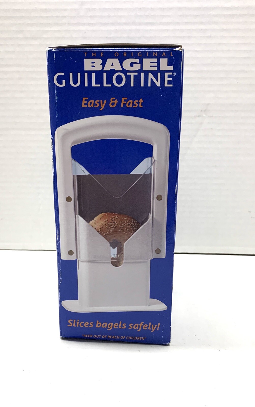Bagel Biter The Original Bagel Guillotine Slices bagels safely! eBay