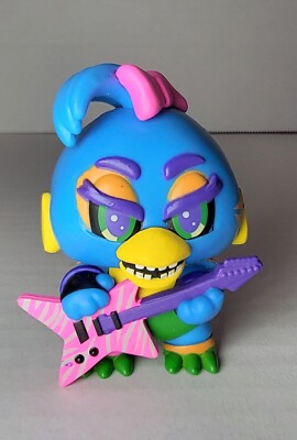 FNAF - Funko Mystery Mini - Security Breach - Black Light Glamrock Chica