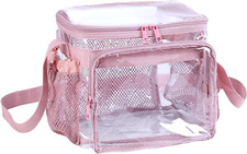 Stadium Approved Clear Lunch Bag Heavy Duty Large Transparent Clear Lunch Box US