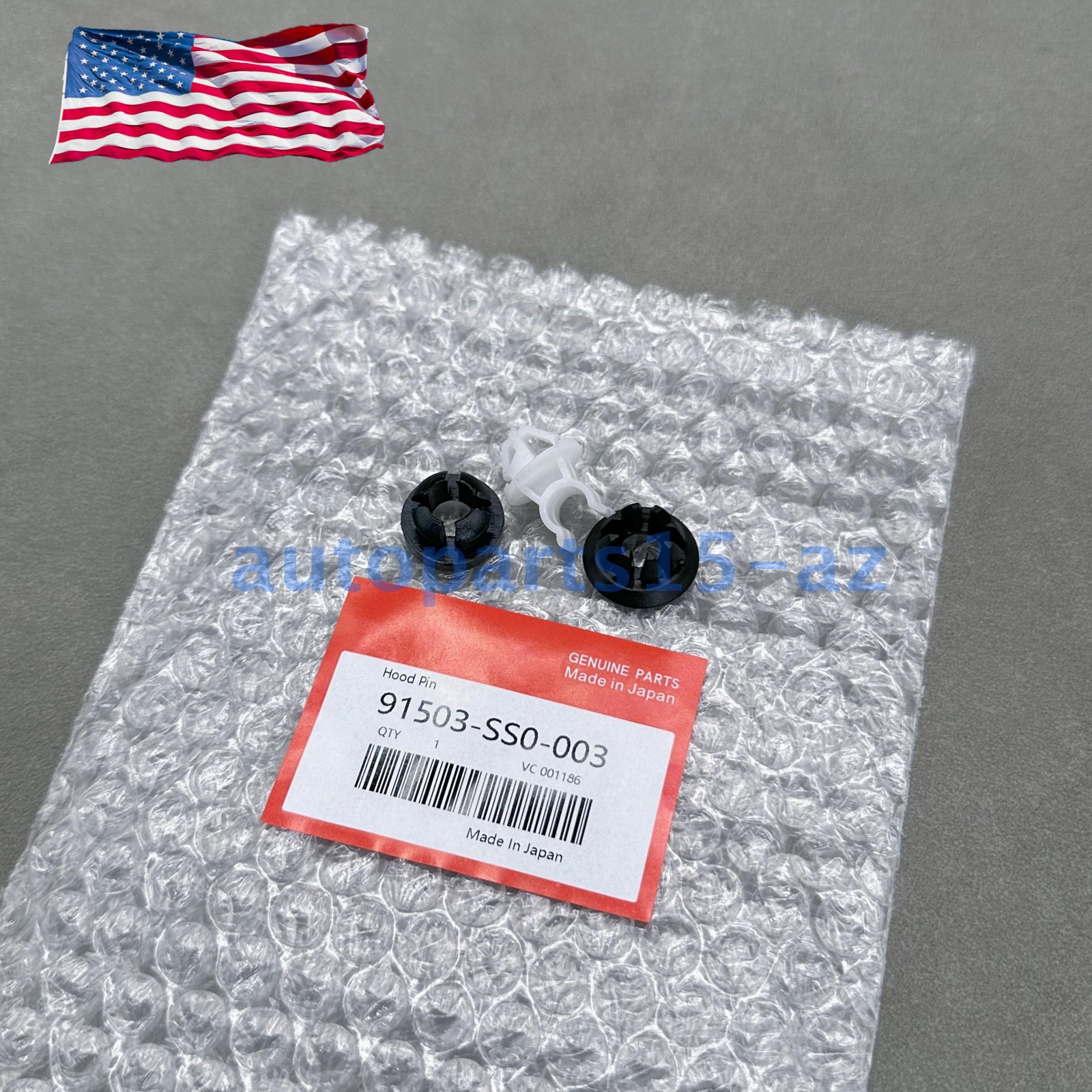 OEM! 3pcs Car Hood Support Prop Rod Holder Clip For Honda Accord Odyssey Prelude