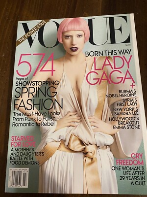 Lady Gaga Cover VOGUE March 2011 | eBay