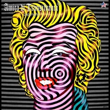 Contemporary Art Painting Marilyn Monroe Woman Portrait Famouse Pop Artist AMIRA