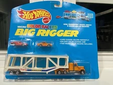 HOT WHEELS Micro Color Racers BIG RIGGER #3989