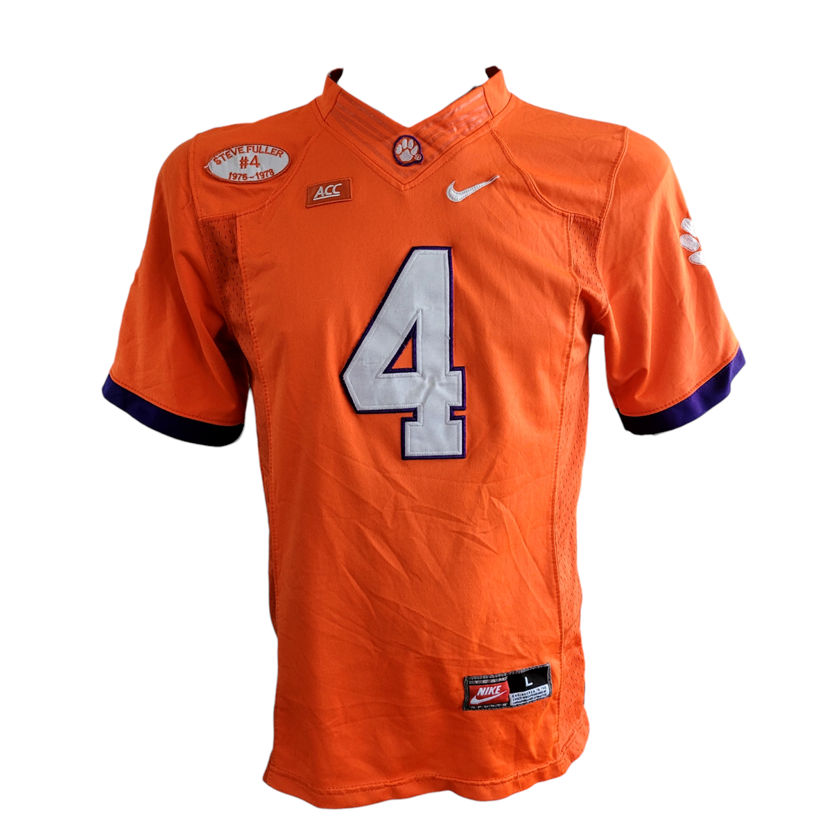 Clemson Tigers #4 Deshaun Watson Youth Large Jersey - Nike Team