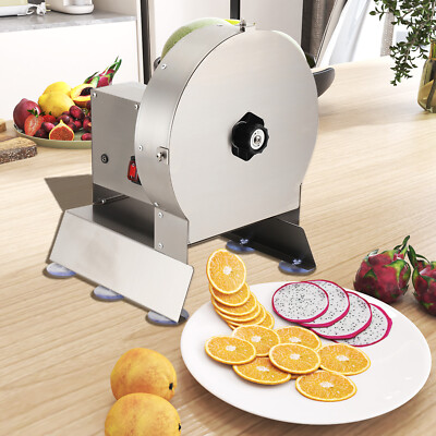 Electric Vegetable Fruit Slicer Cutter Commercial Potato Onion Slicing Machine