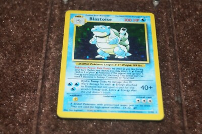 Blastoise 100 HP ホロカード 1999 POKEMON BLASTOISE HOLO 2/102 CARD IN SCREW DOWN CASE | eBay