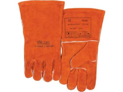Luva de Soldador TIG Pele de Vaca Weldas 10-2304