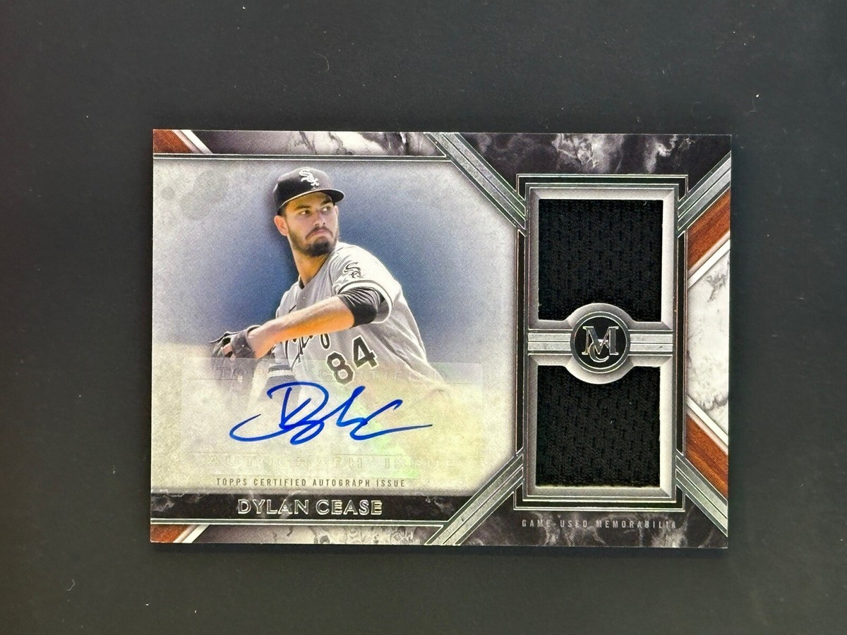 と*り様 グリーズマン　直筆サインカード　Topps Museum Collec 2022 Topps Museum Collection Dylan Cease Dual Relic Auto /399
