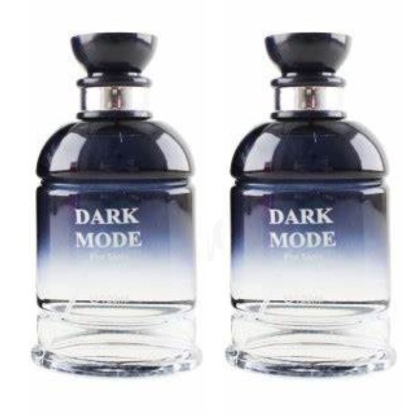 2 X Dark Mode For Men Eau de Toilette 100ml Gift For Him ( 2 Pack)