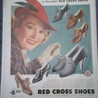 Vintage Ladies Shoes Magazine Advertisement Lot Of 2 1930s Red Cross — photo 1